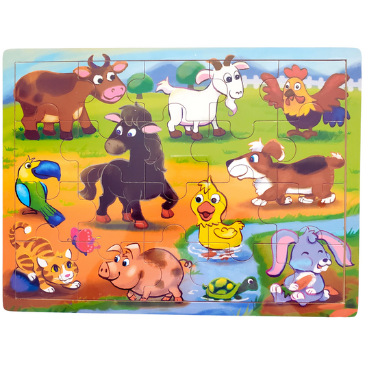 Wooden Animal Puzzle